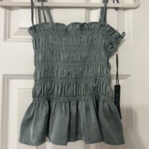 Satin Tank Top